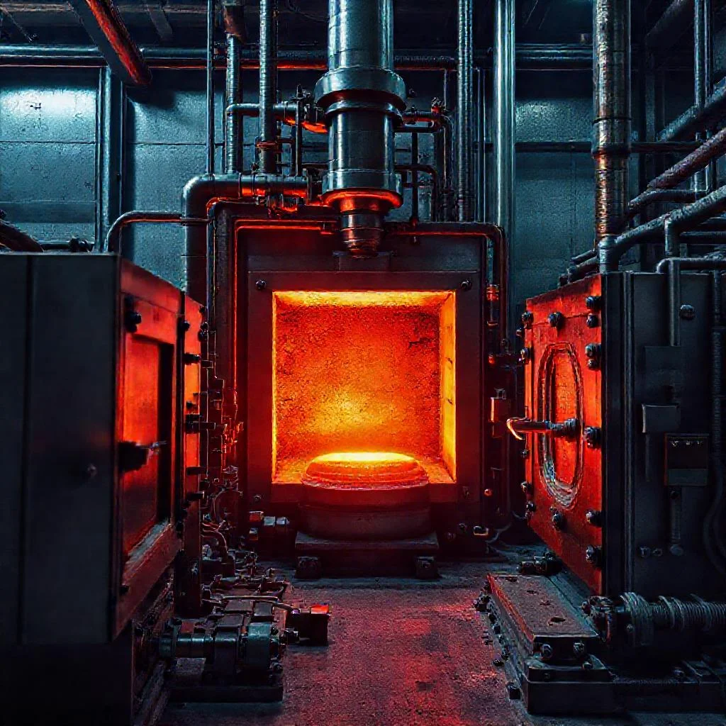 Индукционные печи или газовые шахтные: сравнение энергоэффективности при нагреве под ковку