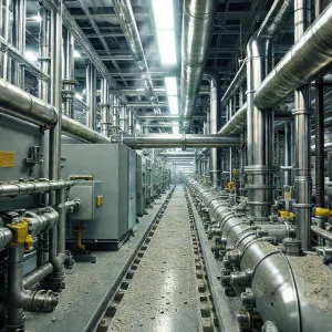 Пневмотранспорт пыли газоочисток