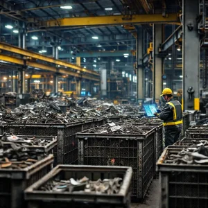 Цифровизация шихтового двора: интеграция RFID-меток для учета корзин с ломом