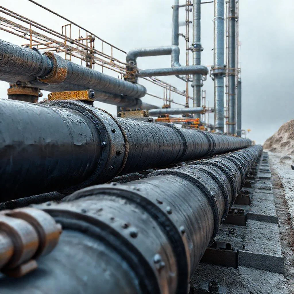 Нарушение сплошности битумно-полимерной изоляции магистральных газопроводов