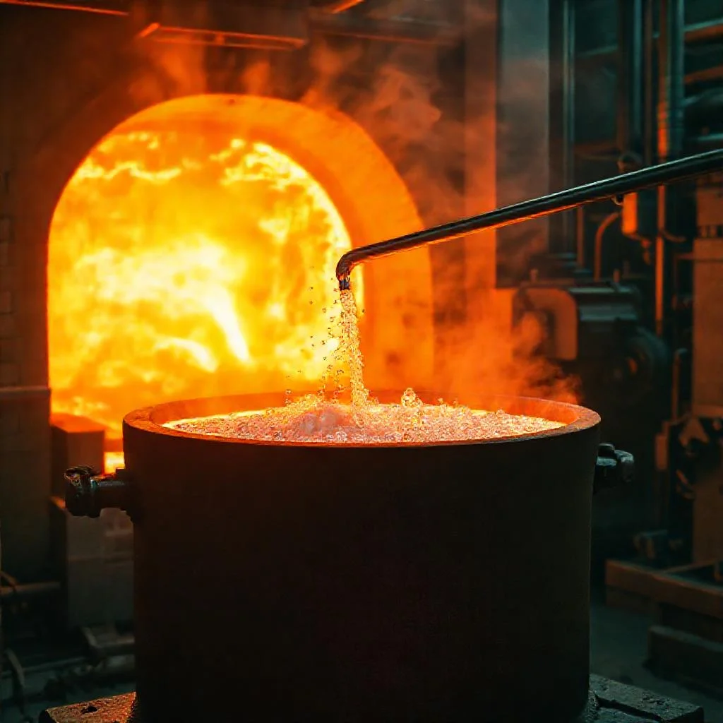 Продувка аргоном или азотом: эффективная дегазация медного расплава