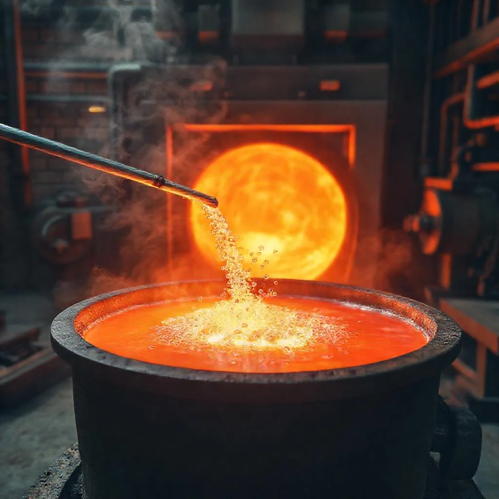 Продувка аргоном или азотом: эффективная дегазация медного расплава - фото 2