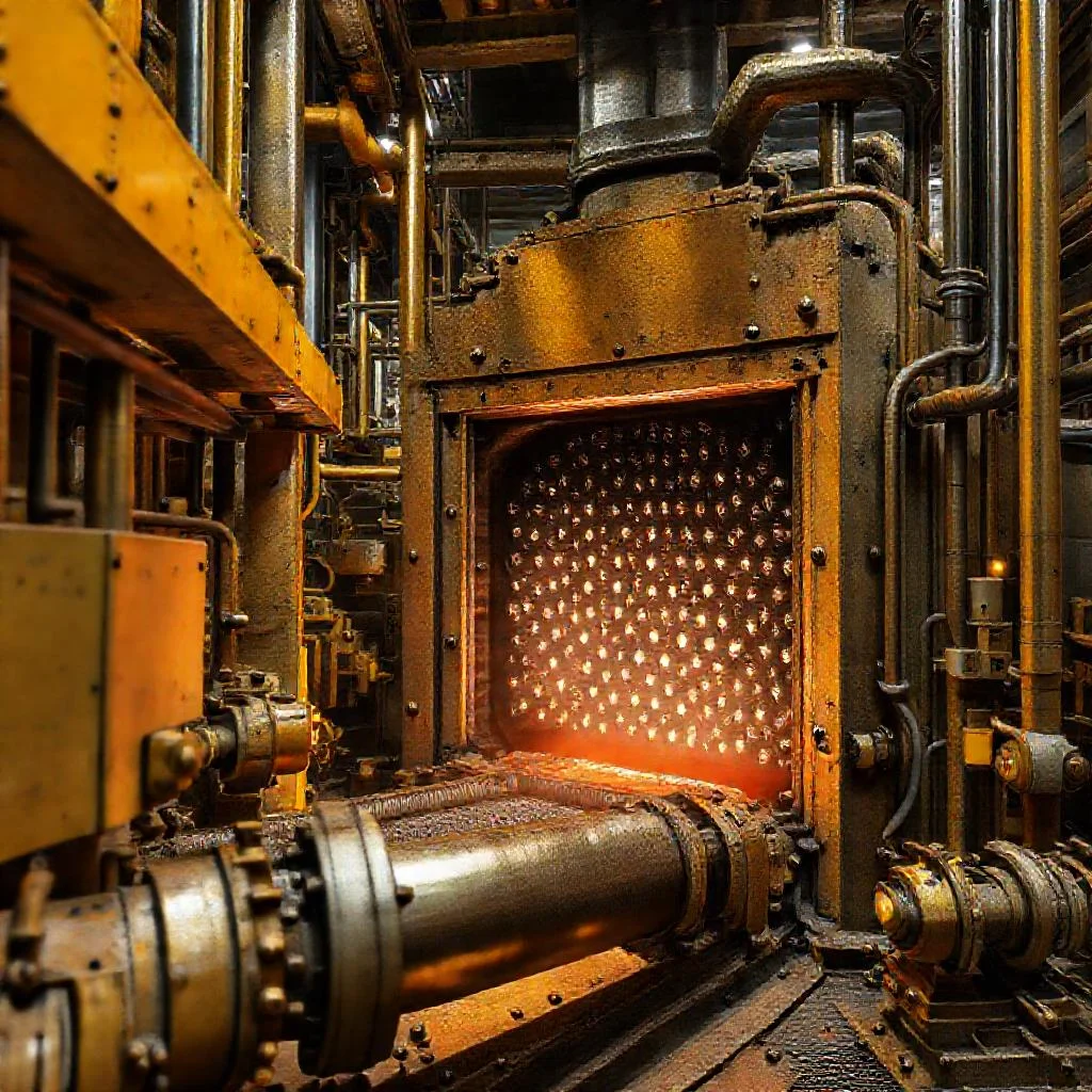 Как снизить расход природного газа на обжиговых конвейерных машинах